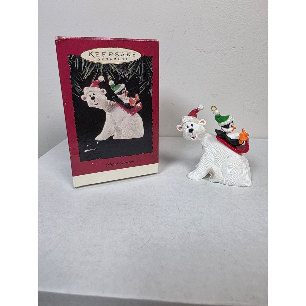 Polar Coaster - 1995 Hallmark Keepsake Ornament Vintage QX6117